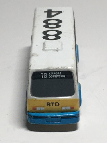 Micro Machine Buses (Two) 1989 - Tri-Valley, RTD 884 - Picture 3 of 14