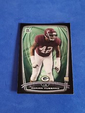 2014 Adrian Hubbard Bowman Black Parallel #61 Rookie 