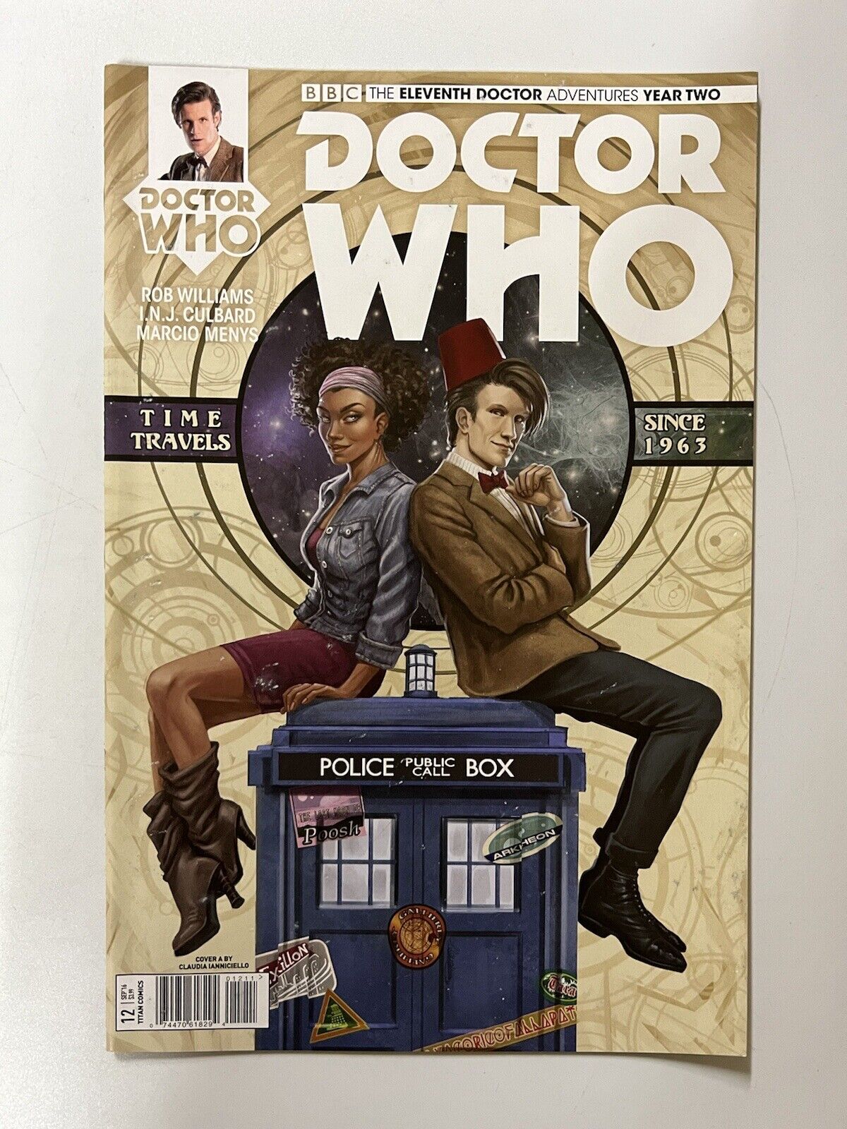 Doctor Who The Eleventh 11th Doctor Adventures Year Two #12 comic book TV show |