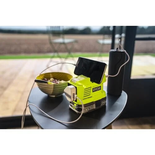 Ryobi 18 V ONE+ Battery Inverter, Continuous Wattage 150 W, without Battery - Picture 4 of 5
