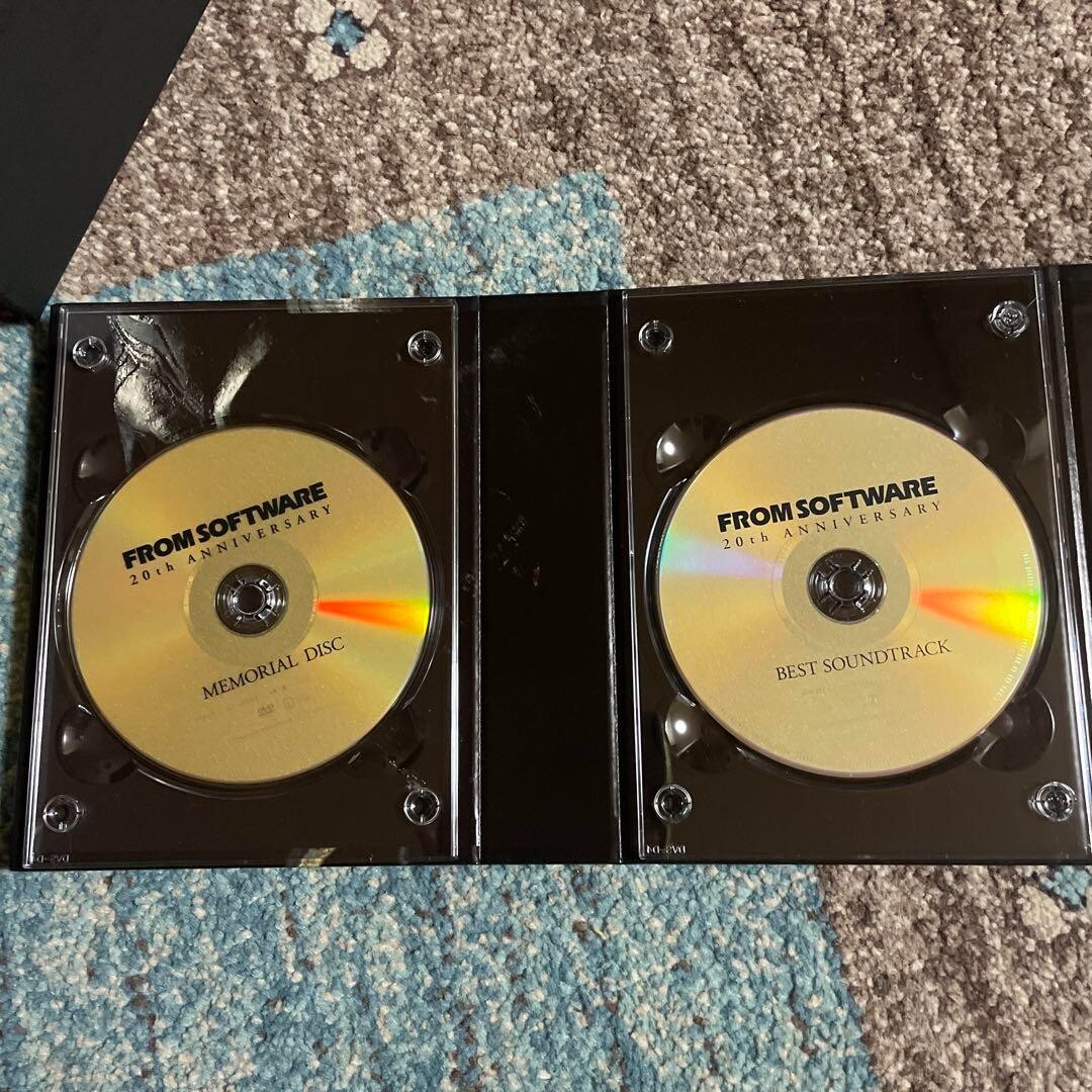 KING'S FIELD DARK SIDE Box PS2 FROM SOFTWARE 20th