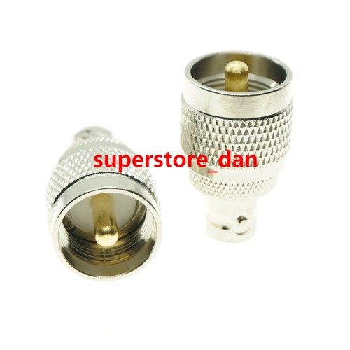 10X Connector BNC Female to UHF Male PL259 PL-259 Male RF coaxial RF Adapter B - Picture 4 of 6