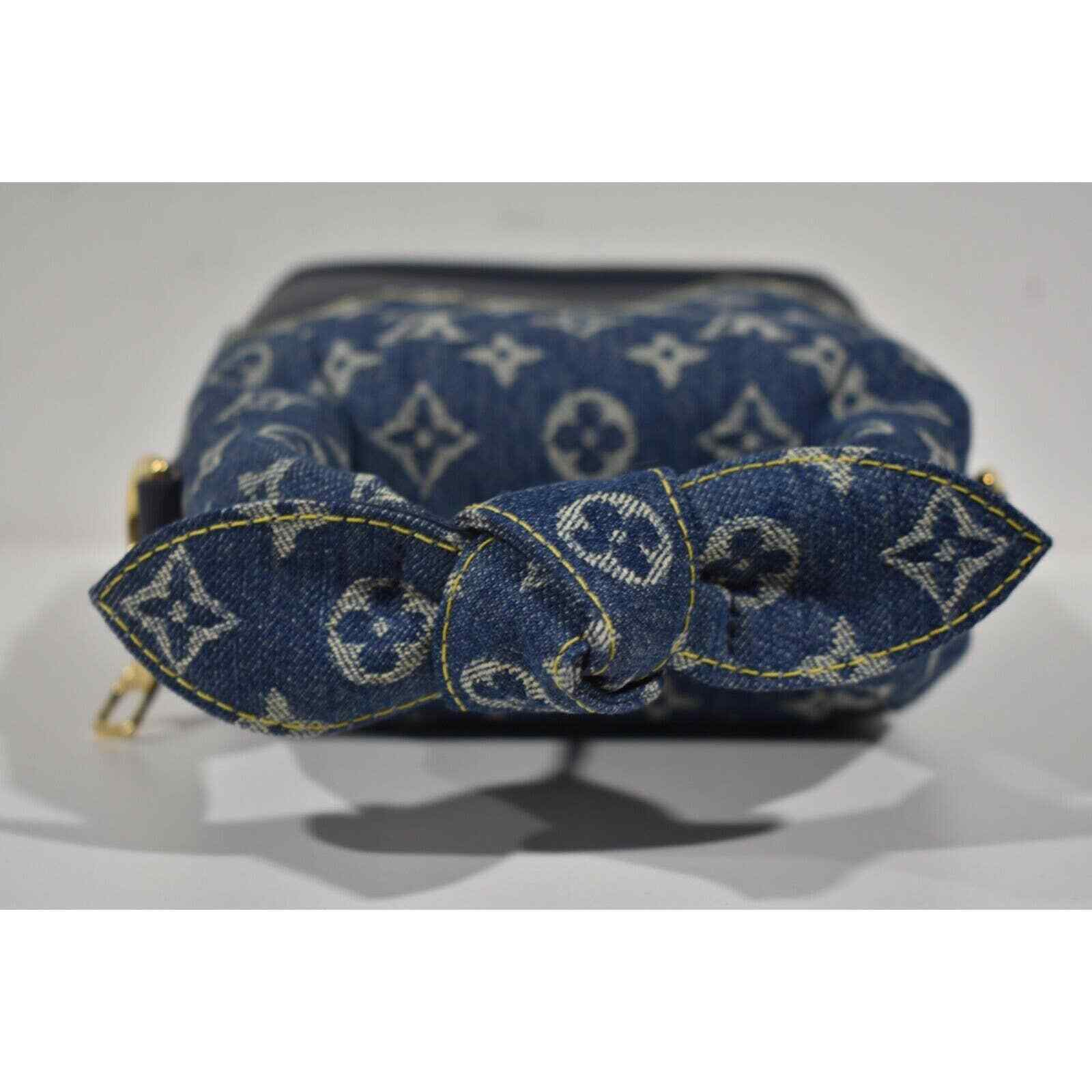 Louis Vuitton Nigo Japanese Cruiser Denim Blue LV Made Shoulder Crossbody  Bag