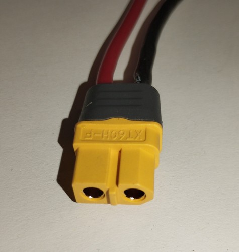 XT60H-Buchse auf 4mm Bananenbuchse Ladekabel Adapter AWG14 - Picture 2 of 13