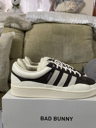 Adidas X Bad Bunny Campus Marrón Crema Entrenadores Zapatos Nuevos en Caja Talla 10uk ID2534 - Imagen 2 de 21