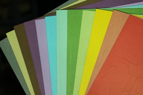 Colorful die cuts with & w/out words! Studio Calico scrapbooking journal planner - Picture 4 of 21