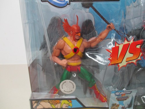 MOTU vs DC CLASSICS MASTERS OF THE UNIVERSE STRATOS & HAWKMAN 2 PACK NEU MATTEL - Bild 2 von 10
