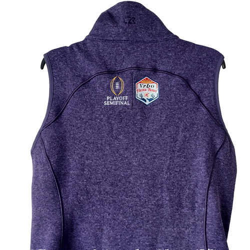 TCU Horned Frogs Fiesta Bowl College Football Playoffs 2022 Womens XL Vest - Picture 5 of 11