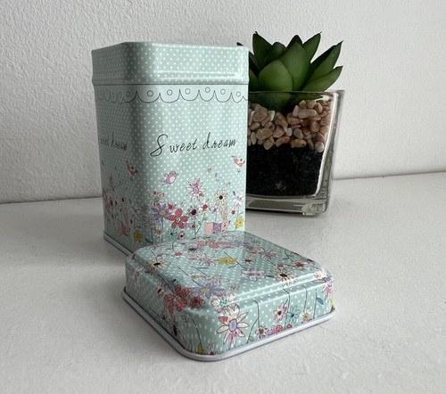 Mini Iron Storage Box, Small Shop Shape Candy Box, Jewelry Storage Box, Cute Tin - Picture 12 of 24
