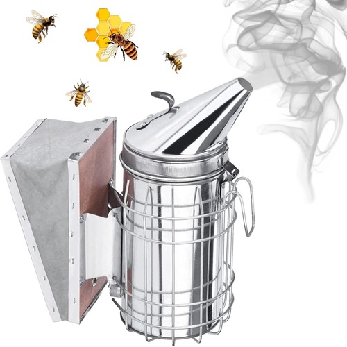 Edelstahl Raucher für Imker | Bienen Volk Werkzeug - Bild 2 von 8