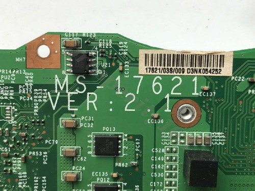 Für MSI GT70 Laptop Intel Mainboard MS-17621 MS17621 VER 2.1 Getestet Gut DDR3 - Bild 2 von 4