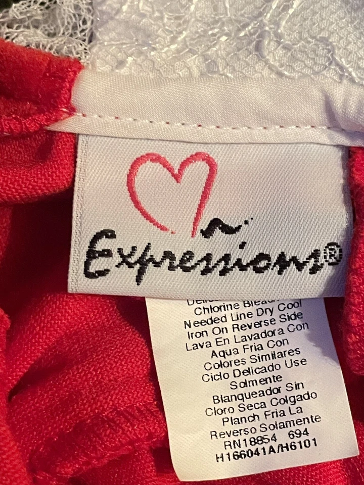 vestido terciopelo rojo expresiones infantiles talla 12M Foto 3 de 4