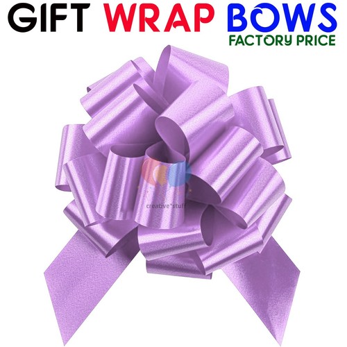 New Large 50mm Pull Bow Quality Gift Present Wrap Ribbon Wedding Car Birthday - Picture 16 of 17