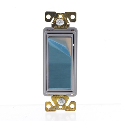 Antimicrobial CuVerro Rose Copper Decorator 3-Way Rocker Switch 20A 7623CUR - Picture 1 of 5