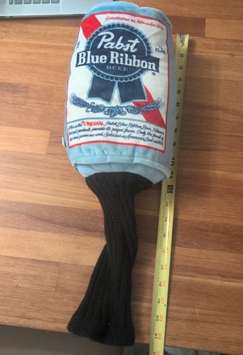 Pabst Blue Ribbon Bier Golfschläger Fairwayholz Head Cover selten! - Bild 3 von 3