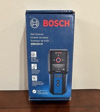 Bosch GMS120-27 Wall Scanner and Stub Finder, Detects Wood, Metal and Live Wires