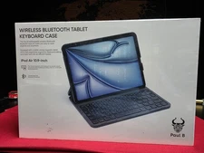 IPad Air 6 10.9in Wireless Bluetooth Tablet Keyboard Case Color Backlit Keyboard