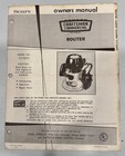 **Craftsman Commercial 1972 Owner’s Manual Auto Scroller Saw Model No. 315.17280