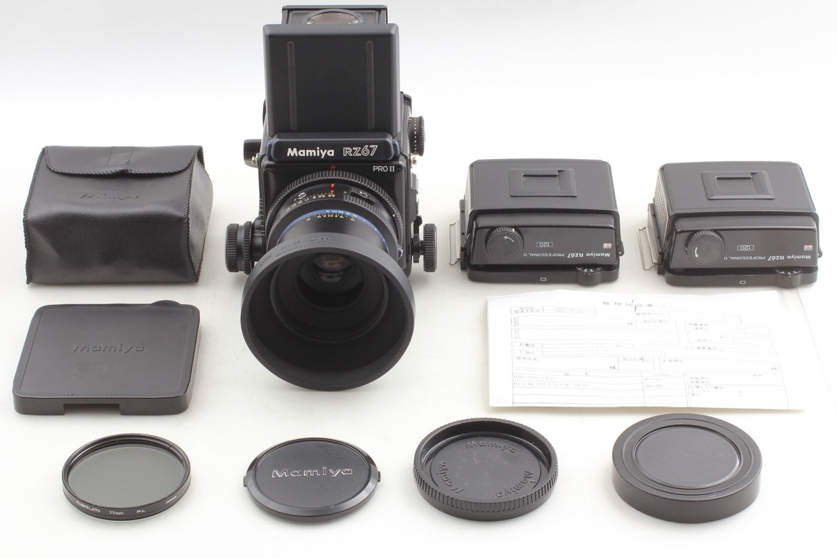 Mamiya RZ67 PROⅡ 90mm F3.5 Mamiya RZ67 Pro II Camera with 90mm f3.5 Z W Lens | Blue