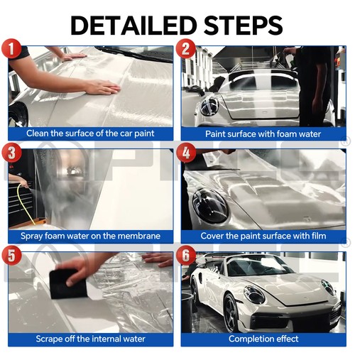For BYD ATTO2 2024-UP Front Bumper Precut Paint Protection Film Clear TPU (PPF) - Picture 10 of 19