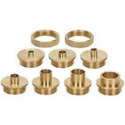 Brass Router Template Bushing Guide Set