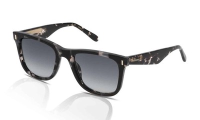 Mulberry Rory SML171 Sunglasses 096N Shiny Grey Havana/Smoke Gradient