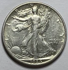 1936-S Walking Liberty Half Dollar; Higher Grade 50C; X028