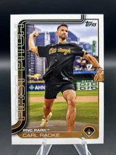 2025 Topps Series 1 First Pitch Carl Radke, Pittsburgh Pirates - Summer House