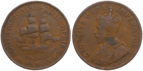 Sudafrica - South Africa 1 One Penny - Suid Afrika - Anni Vari - 第 4/37 張圖片