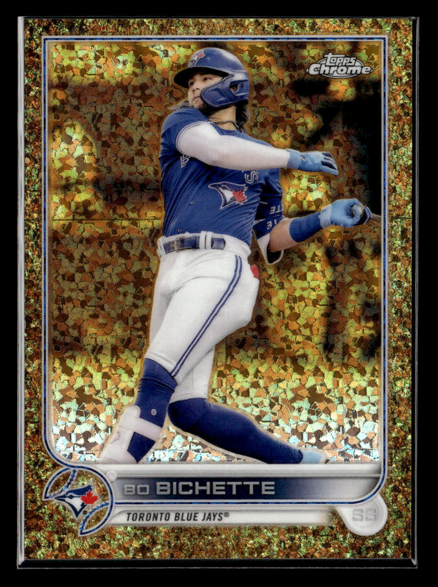 2022 Topps Gilded Collection Mini-Diamond Gold Etch #26 Bo Bichette SN,38/50