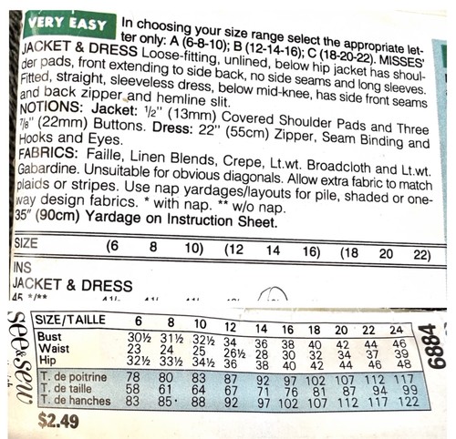 Butterick Uncut Sewing Patterns Women Teen Unisex Vintage (Your Choice) - Picture 114 of 137