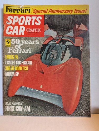 Lot of 9 Sports Car Graphic Magazine 1963-65 - Picture 2 of 19