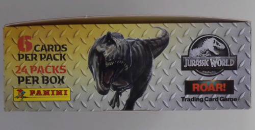 Full Box (24 Packets) Panini Jurassic World ROAR! Trading Cards Game. All Films - Picture 4 of 5