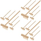 18 PCs Sandbox Mini Rakes Zen DIY Miniatur Rakes Micro Rakes Tabelle Mini Rakes