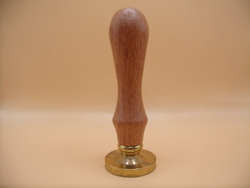 Moderner Messing & Holz Jugendstil Schmetterling Siegelwachs Stempel Siegel - Bild 3 von 4