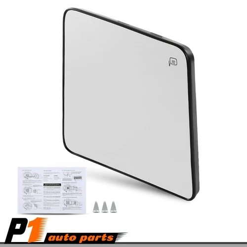 Tow Mirror Glass Upper Heated Passenger Right Fits 2008-2016 Super Duty F250 350
