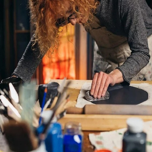 19PCS Art Clay Pottery Modeling Sculpting Tools Kit DIY Ceramics Carving Set - Picture 5 of 12