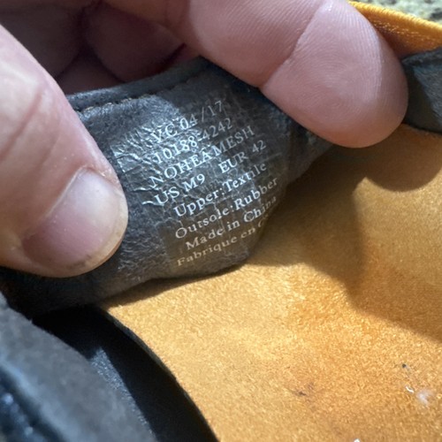 Zapatos informales sin cordones de malla para hombre OluKai Nohea talla 9 gris naranja Cpix - Imagen 5 de 5