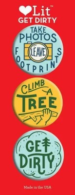 GET DIRTY 3-BUTTON ASSORTMENT | Gibbs-Smith Gibbs-Smith | Englisch | Buch | 2019