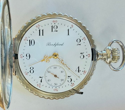 #ad Rockford 18s 17j HC LS Mod 8 TuTone 1894 Runs $400.00