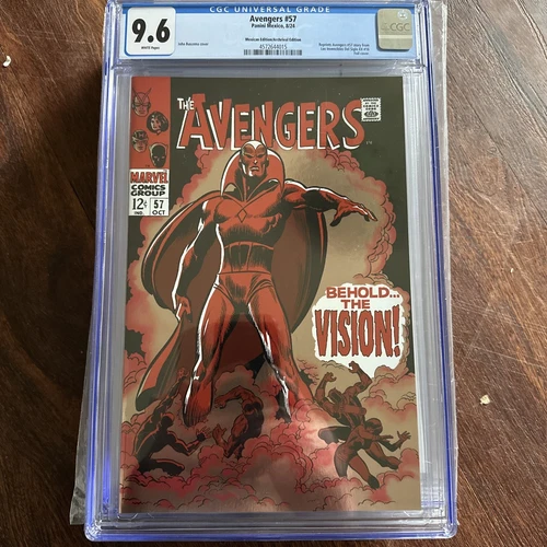 Marvel Avengers #57 Facsimile First Appearance of The Vision 2020