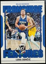Luka Doncic 2023-24 Donruss #25 Franchise Features Mavericks
