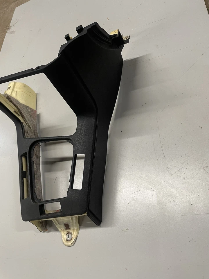 96-99 BMW E36 3-Series Sedan Convertible Front Center Console Black OE - Image 2 of 4