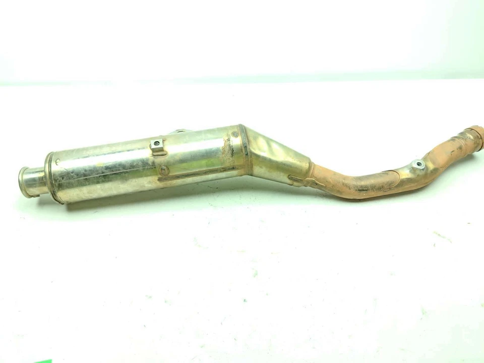 08 18 Kawasaki KLR 650 silenciador de exaustão lata - Imagem 4 de 4