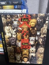 Isle of Dogs Blu-ray (2018) w/ OOP Slipcover – Wes Anderson Animation