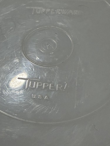 Vintage Tupperware Mix N Store 8 Tassen 2 Quart Messschüssel mit Deckel & Ausgießer Aufbewahrung  - Bild 6 von 7