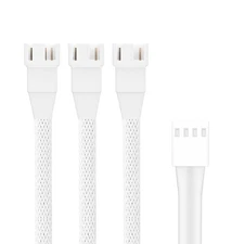 PWM Fan Extension Splitter Cable For PC Cooling