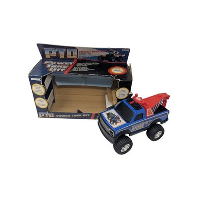 PTO Power Take Off Tow Truck Buddy L Vintage Toy W/ Original Box TESTED 1980s