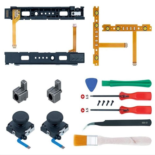 18in1 Repair Kit for NS Switch Joy-Con Controllers Slider Screwdrivers Tools Kit - Picture 6 of 6