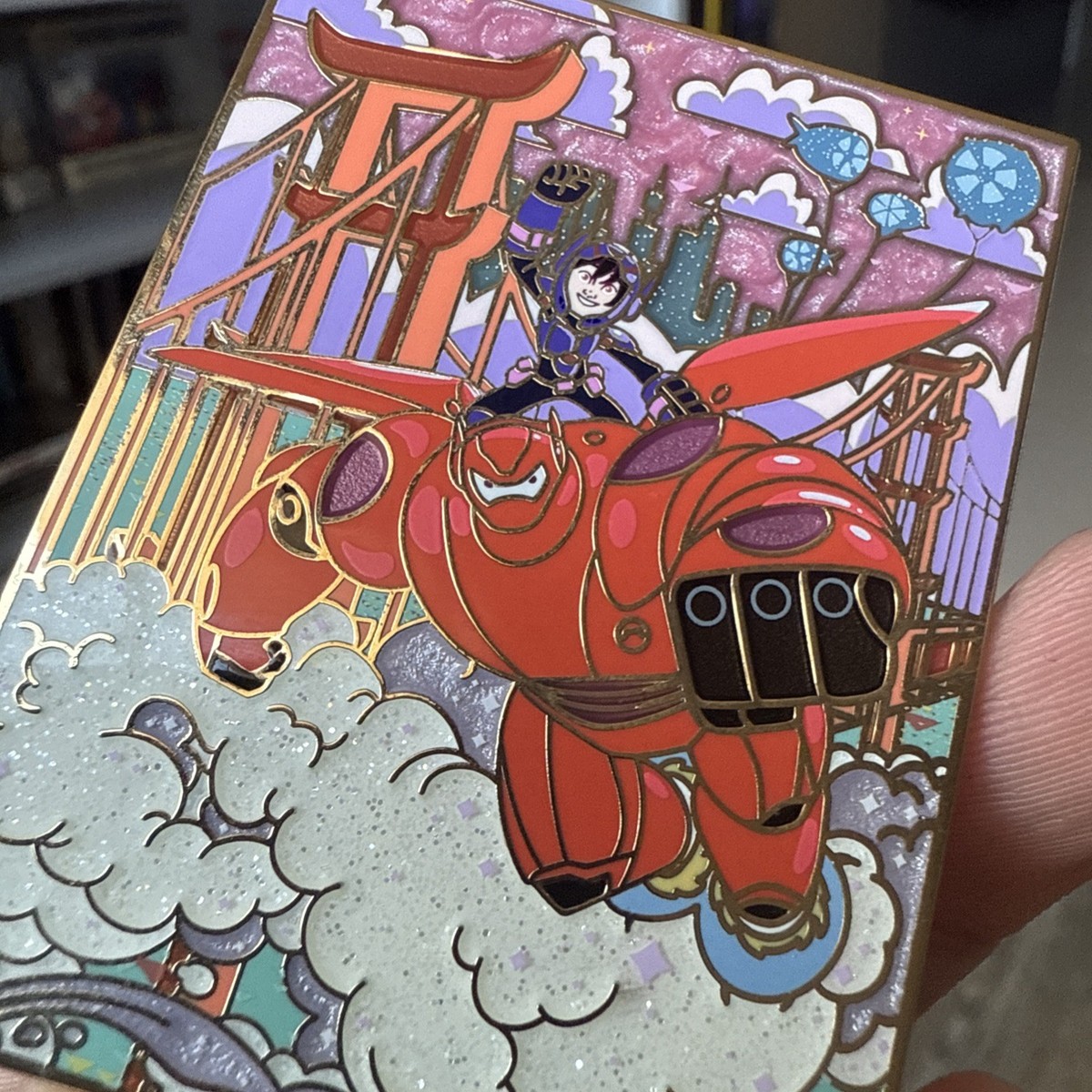 Disney Baymax Big Hero 6 Enamel Disney Fantasy Pin Limited Edition